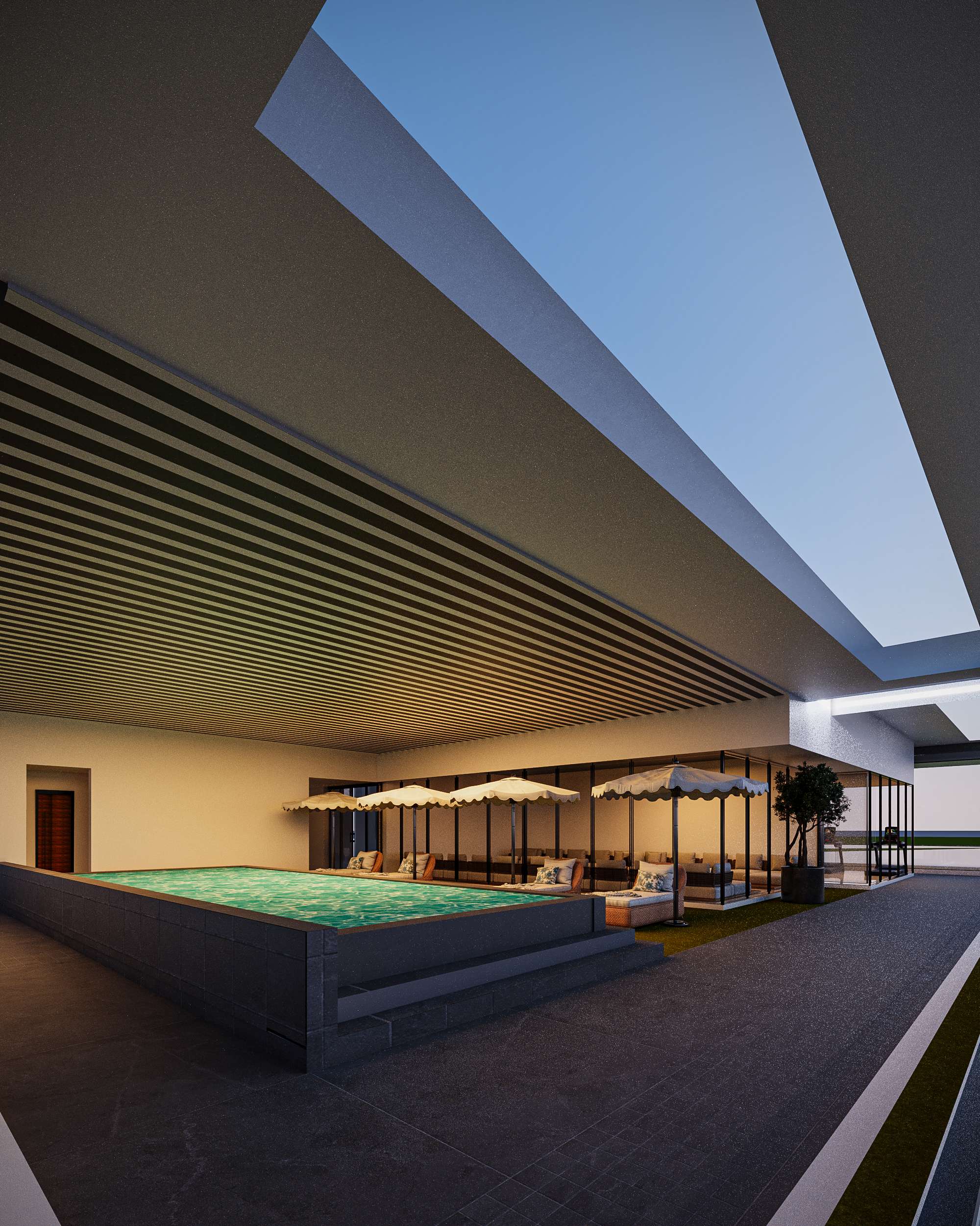 Vista Royale — Rooftop Pool